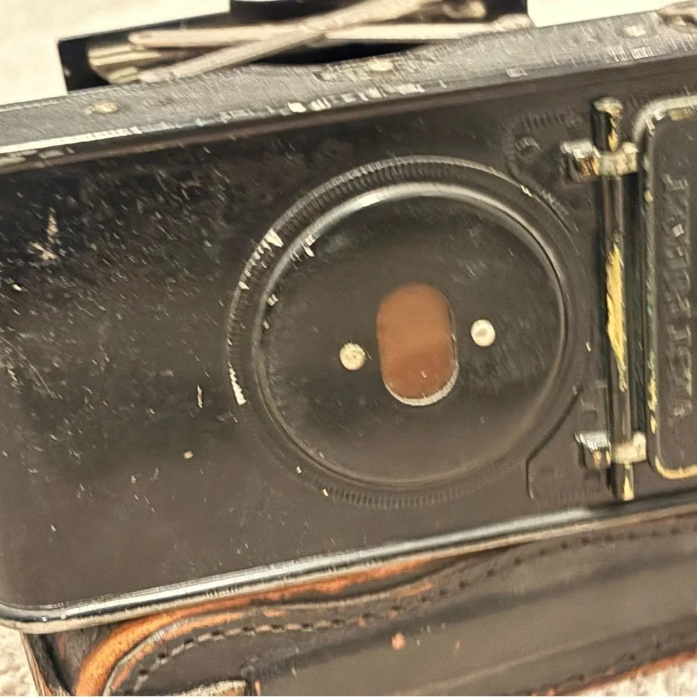 Vintage Vest Pocket Autographic Kodak Black Folding Camera Antique 1913